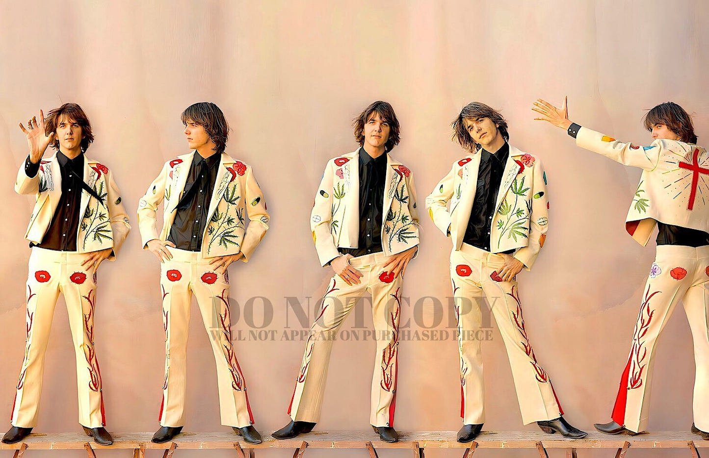 Gram Parsons Photograph 11 X 17 | Magnificent 1969 Portrait Set Collage | Nudie Suit | Joshua Tree, California | Legendary American Music | Flying Burrito Brothers | The Cosmic Cowboy | Country Outlaw | Rock and Roll | Rare Photo | Poster Art Print