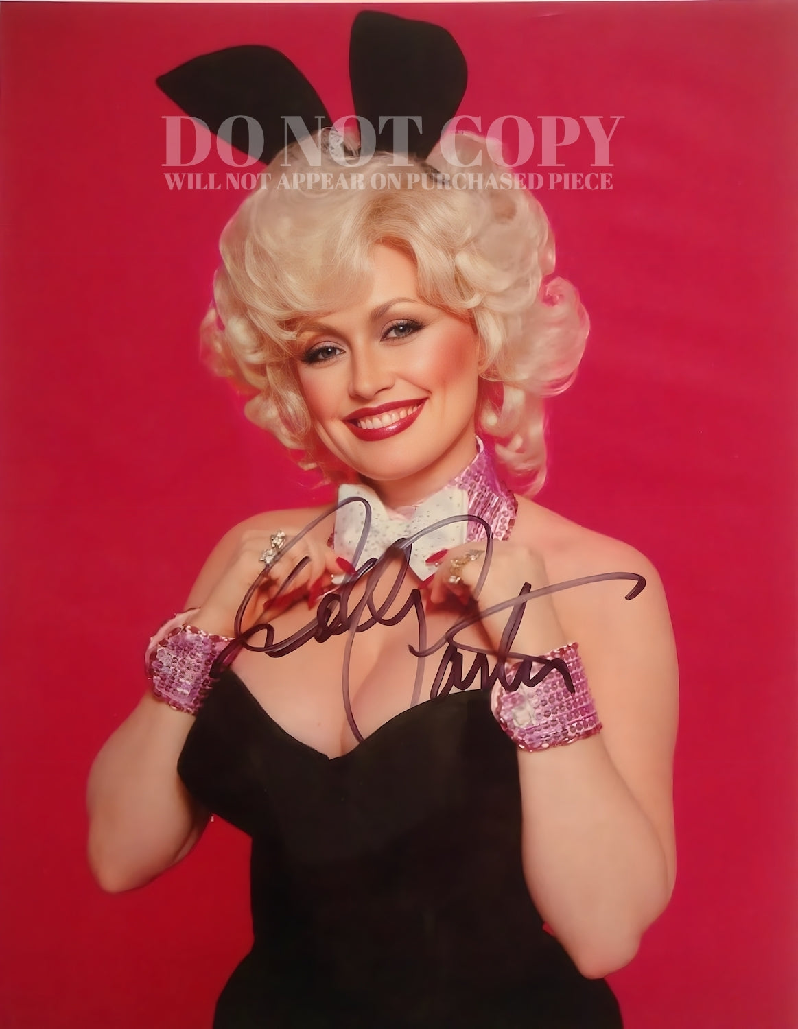 Dolly Parton Photograph 8 X 10 - Marvelous 1970s Portrait - Famous Playboy Bunny - Legendary American Music - Pop Idol - Iconic Singer - Rare Photo - Poster Art Print