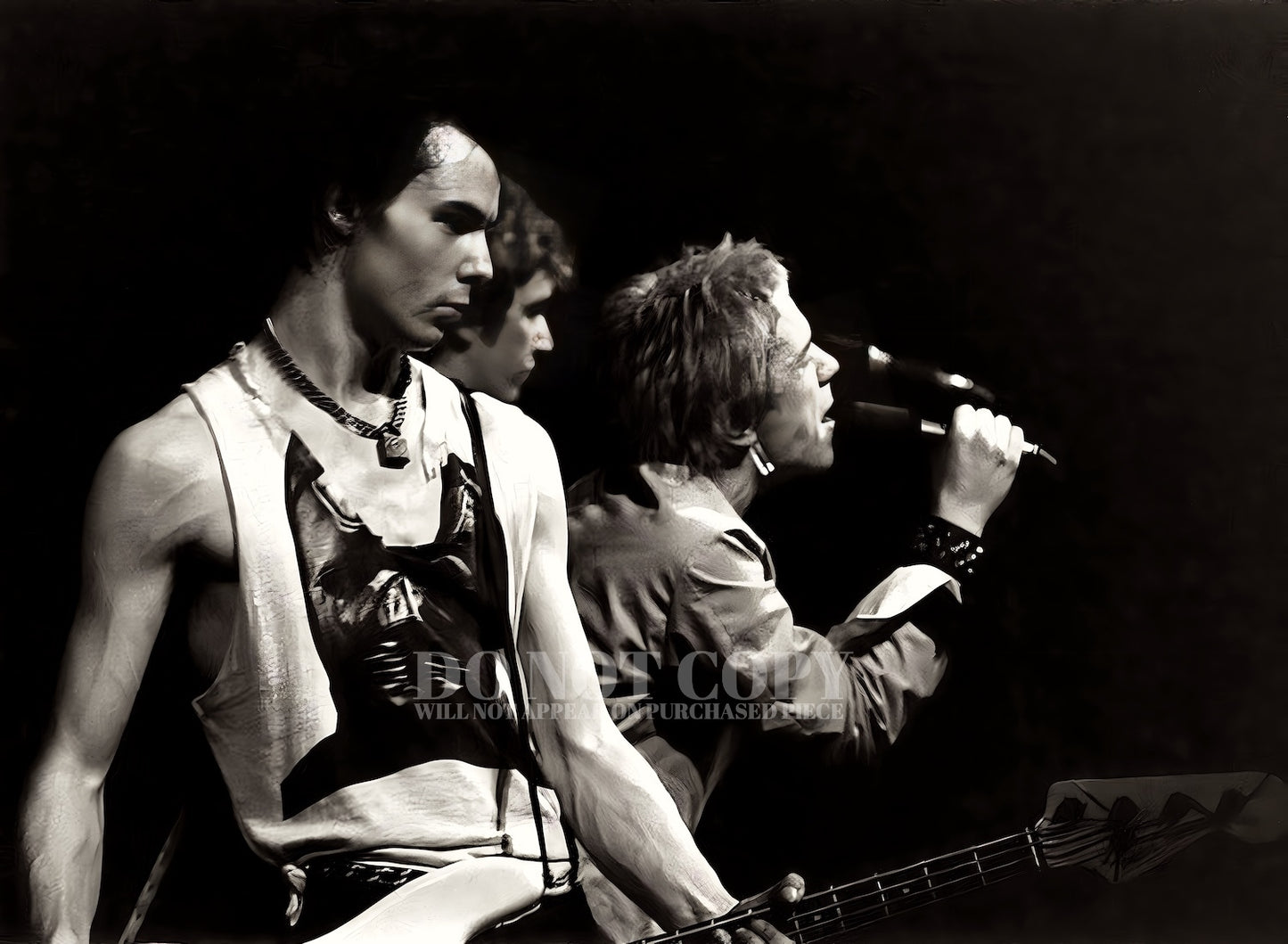 The Sex Pistols Photograph 11 X 15 - Magnificent 1977 Live Concert Portrait - Sid Vicious - Johnny Rotten - Steve Jones - Legendary Punk Rock Band - British Music Icons - Vintage - Stunning Picture - 11X15 Inches - Rare Photo - Poster Art Print