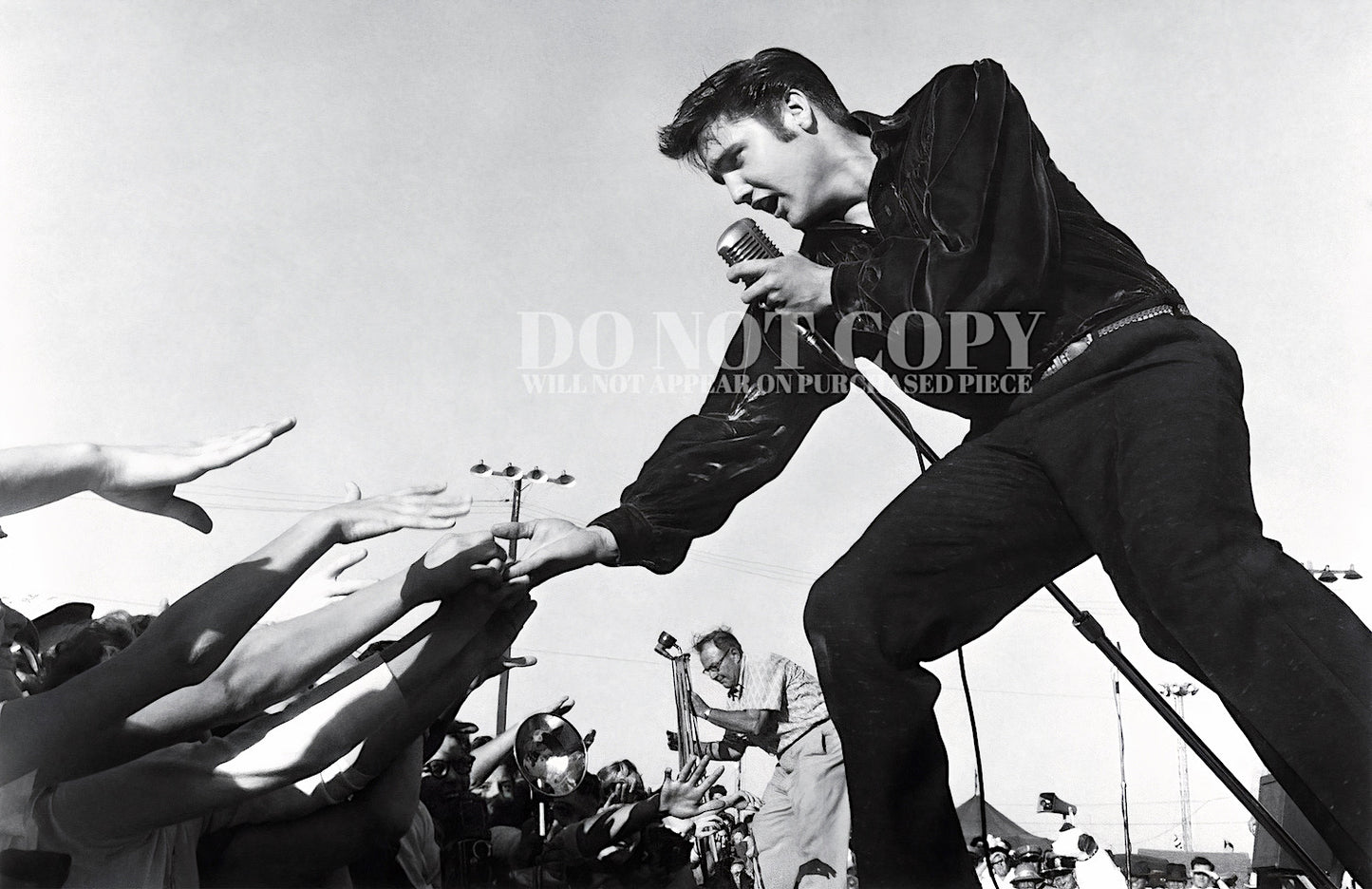 Elvis Presley Photograph 11 X 17 - Stunning 1956 Live Portrait - Historic Tupelo Concert - Rock and Roll Icon - Rare Photo - Poster Art Print