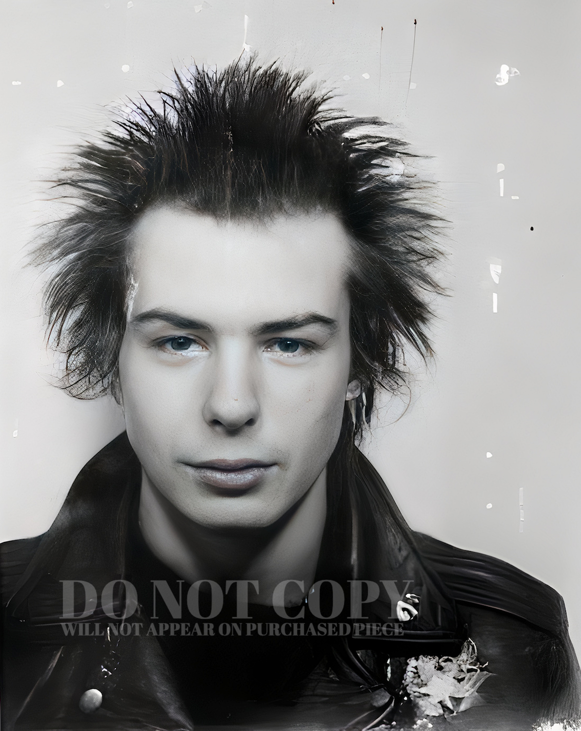 Sid Vicious Mugshot Photograph 8 X 10 - Magnificent 1977 Passport Portrait - Sex Pistols - British Punk Rock Icon - Rare Photo - Poster Art Print