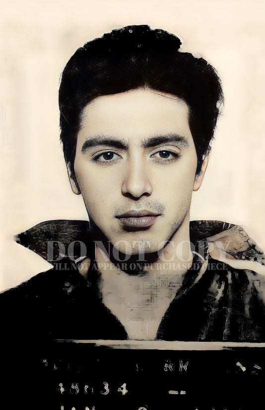 Al Pacino Mugshot Artwork 11 X 17 - Magnificent 1961 Mug Shot Portrait - Hollywood Royalty - Legendary Actor - Iconic Arrest Portrait - 11X17 Inches - Original - Stunning Picture - Rare Photo - Poster Art Print