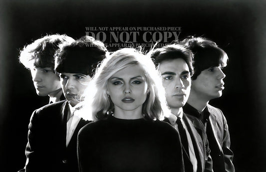 Blondie Photograph 11 X 17 - Stunning 1977 Band Portrait - Debbie Harry - Legendary American Music - CBGB - Rare Photo - Poster Art Print