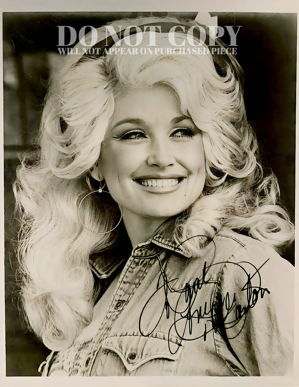 Dolly Parton Photograph 11 X 14 - Marvelous 1977 Portrait - The Queen of Country Music - Iconic Singer - Legendary American Music - Rare Photo - Poster Art Print