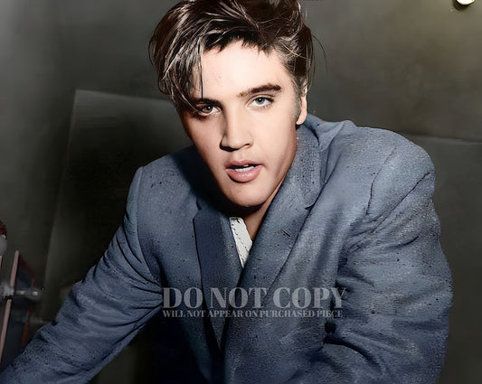 Elvis Presley Photograph 11 X 14 - Magnificent 1950s Portrait - Legendary American Music - Early Years - Rock and Roll - Rare Photo - Poster Art Print