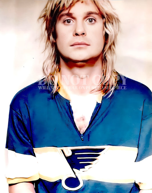 Ozzy Osbourne Mugshot Photograph 11 X 14 | Magnificent 1984 Mug Shot Portrait | Busted In Memphis | Rock's Most Wanted | Black Sabbath | Iconic Singer | 11X14 Inches | Rare Photo | Poster Art Print